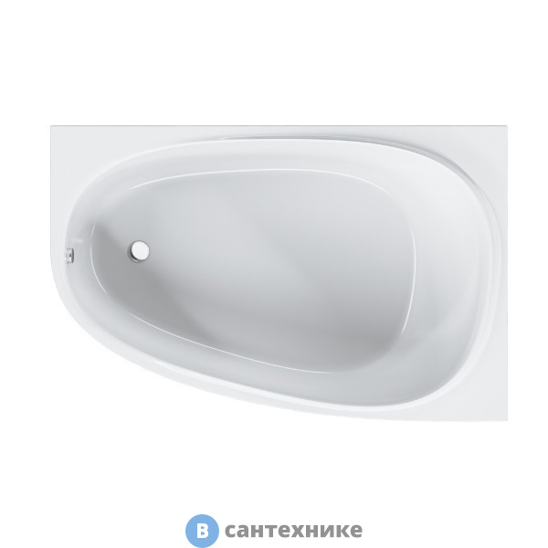 Акриловая ванна AM.PM Like 170х110 (W80A-170R110W-A), правосторонняя
