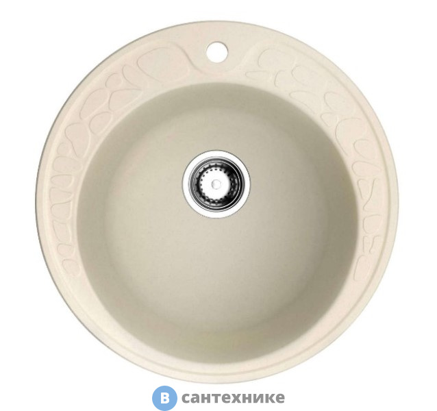 Кухонная мойка OMOIKIRI Tovada 51-BE ваниль (4993363)