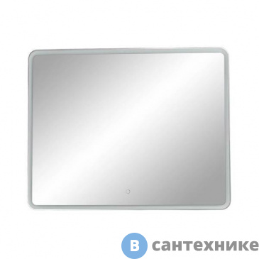 картинка Зеркало Orange Nature ON-100ZE с LED подсветкой и сенсорной кнопкой 100х80х3 см