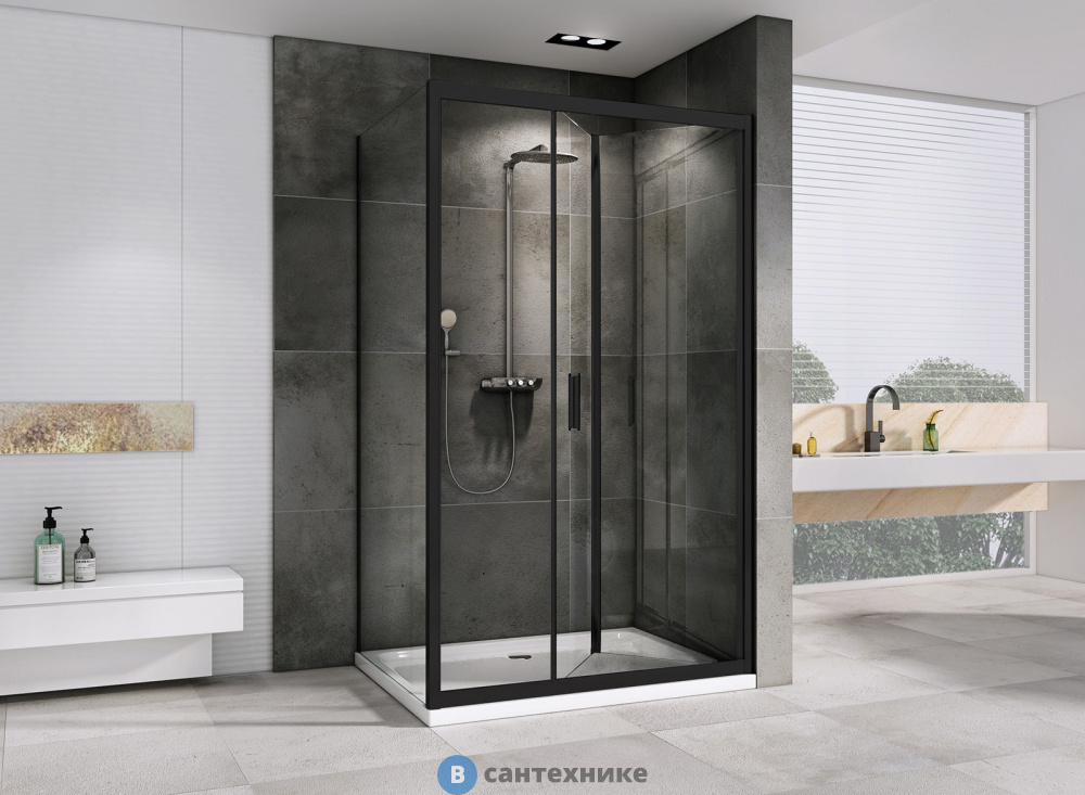 Душевой уголок ABBER Sonnenstrand AG07090B-S90B