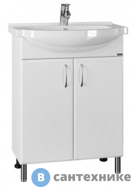 картинка Тумба под раковину СанТа Элеганс-65 (ум. Элеганс 65) (201102)
