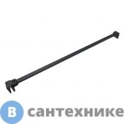 Кронштейн ABBER AG0017B для душевого ограждения, черный матовый