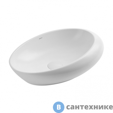 картинка Раковина ABBER Bequem AC2107MW накладная, белая матовая