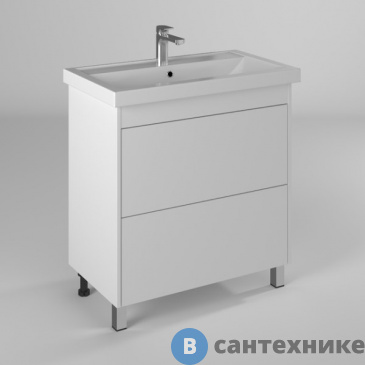 картинка Тумба под раковину BRIZ Риччи т8-80 (ум. Фостер) (360 03-08080-06 00 БЕЛ)