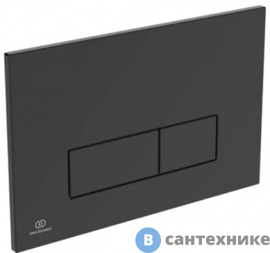 картинка Клавиша смыва Ideal STANDARD R0121A6 OLEAS M2 двойной смыв (чёрный)