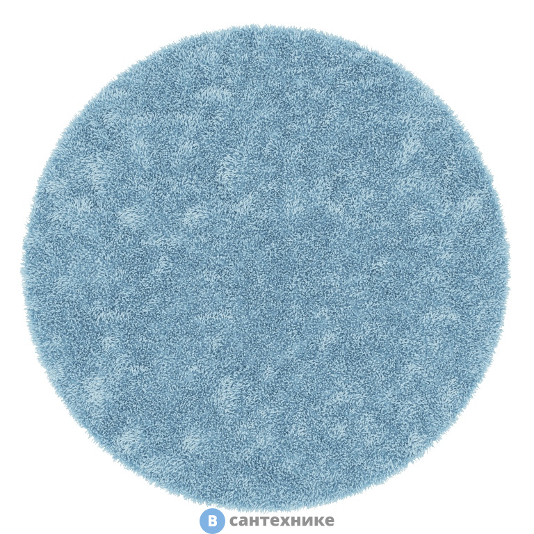 Коврик WasserKRAFT Dill BM-3916 Crystal Blue для ванной комнаты