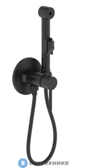 Душевой комплект встраиваемый IDDIS 003BLR0i08 чёрный