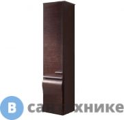 Шкафчик CEZARES GLISS подвесной с одной створкой, левый GLISSWPENSILE SX Essenza Wenge, 25x16x51