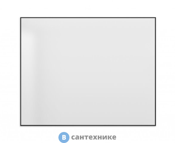 Зеркало BelBagno SPC-AL-1000-800 Nero в алюминиевой раме, чёрный