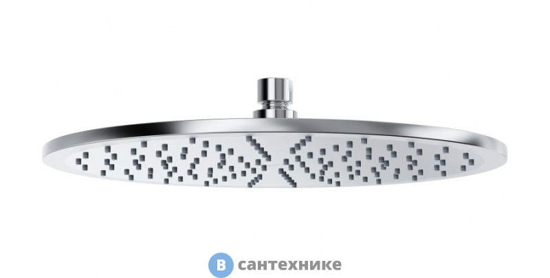 Верхний душ Kludi A-QA 6433005-00 круглый, плоский, 300 мм