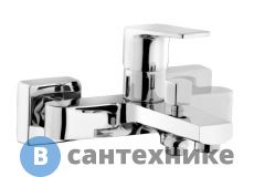 Смеситель AZARIO TREYA AZ-15680501 для ванны с коротким изливом, хром