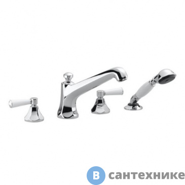 картинка Смеситель Dornbracht Madison Flair 27.502.370.00 на борт ванны, хром