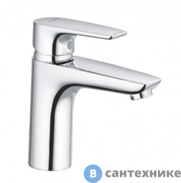 картинка Смеситель Kludi 342920575 PURE&SOLID однорычажный на умывальник 100, без донн.клапана
