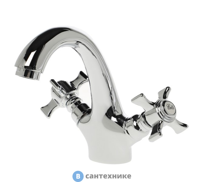 Смеситель Agger Retro-X A1702100 двухзахватный для раковины