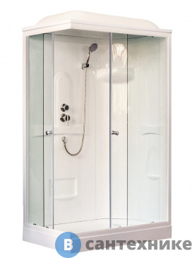 картинка Душевая кабина Royal Bath RB 8120HP1-T R 1200x800x2170 (прозрачное)