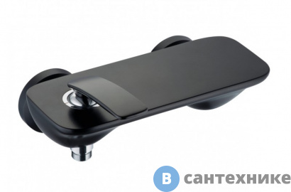 картинка Смеситель Kludi BALANCE 527108775 для душа, чёрный матовый/хром