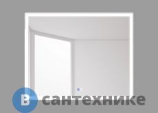 Зеркало BelBagno SPC-GRT-1200-800-LED-TCH-PHONE с встроенным светильником, сенсорным выключателем