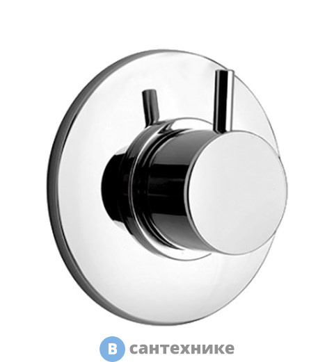 Дивертор Paini 78CR471 встраиваемый на 3 выхода, хром