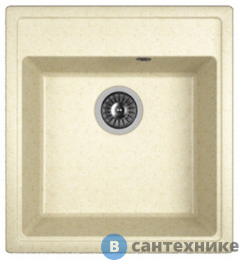 картинка Кухонная мойка Dr. Gans Ника 470, латте СМс (25.070.B0470.403)