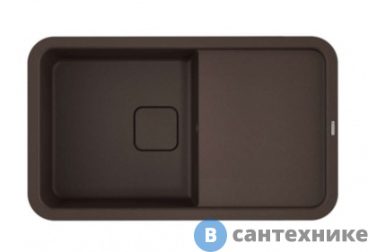 картинка Кухонная мойка OMOIKIRI Tasogare-86-DC темный шоколад (4993468)