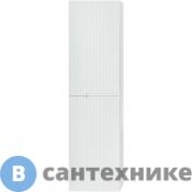 Пенал Cezares DUET DUET-1500-2A-SC-BO подвесной с двумя распашными дверцами с доводчиками, с двумя полками, универсальный, Bianco Opaco, 400x300x1500