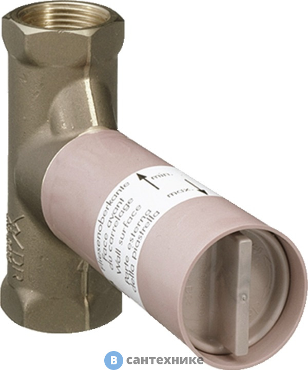 Скрытая часть Hansgrohe 15973180 запорного вентиля