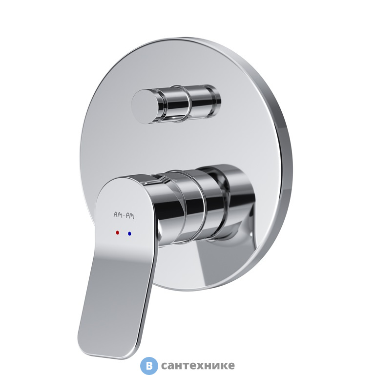 Смеситель AM.PM X-Joy F85A45000 д/ванны/душа, хром