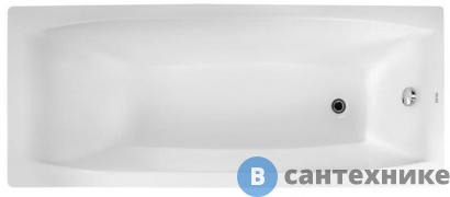 картинка Ванна чугунная WOTTE Forma 1700х700 (БП-э00д1468), без ножек