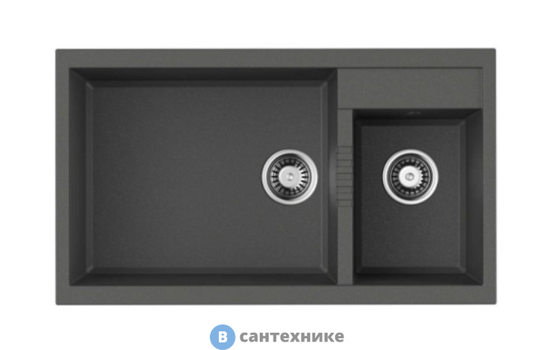 Кухонная мойка OMOIKIRI Tedori 86-2-LB-PL платина (4993939)