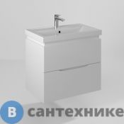 Тумба под раковину BRIZ Сити т18-70 консольная (ум. Фостер) (232 03-18070-09 00 БЕЛ)