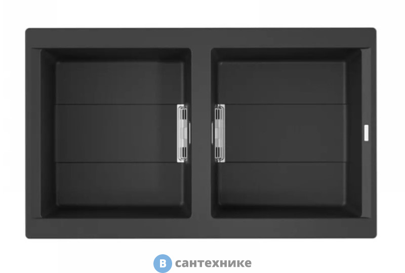 Кухонная мойка OMOIKIRI Banzen 86-2-GB графит (4993319)