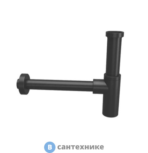 Сифон Paini 78PZ849 Cox для раковины, чёрный матовый PVD