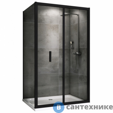картинка Душевой уголок ABBER Sonnenstrand AG07100B-S75B 100*75*195, без поддона