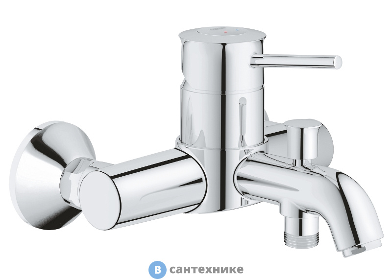 Смеситель Grohe 32865000 Bau Classic для ванны