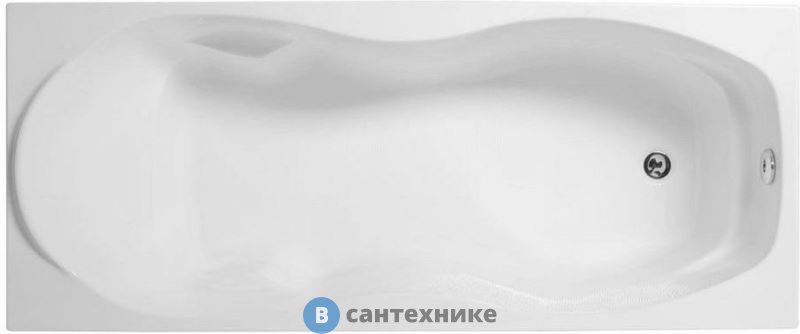 Акриловая ванна Aquanet Tessa NEW 170x70 (с каркасом) /242925/, без сифона