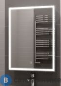 Зеркало-шкаф Art & MAX TECHNO AM-Tec-600-800-1D-R-DS-F с подсветкой