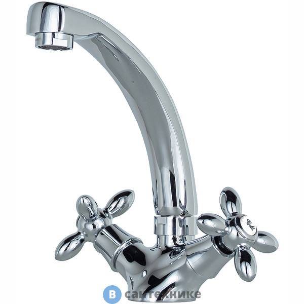 Смеситель Agger Retro A1901100 для кухни, хром