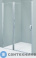 картинка Дверь в нишу AM.PM W53S-E80-000CT E8 Bliss L, базовый элемент, для фикс. стекла, профиль хром, прозрачное стекло