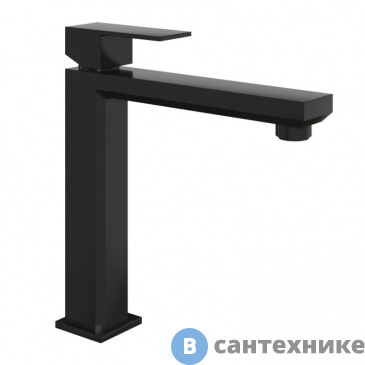 картинка Смеситель Paini Grazia 21PZ205M для раковины, средний, PVD матовый чёрный