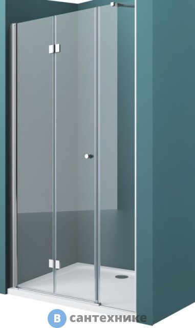 Душевая дверь BelBagno ALBANO-BS-13-60+60-C-Cr