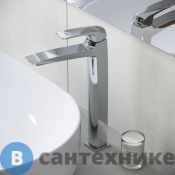 Смеситель Grossman Mercury 520.K35.10.100 для раковины высокий, хром глянцевый (520.K35.10.100)