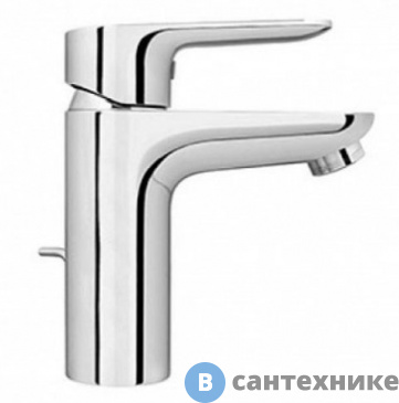 картинка Смеситель Jacob Delafon OSCAR E29842-CP для раковины  с донным клапаном (хром)