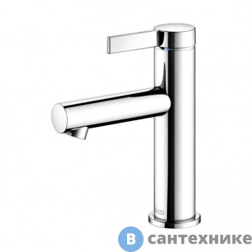 картинка Смеситель Keuco IXMO PURE 59502011100 однорычажный для умывальника 100, без гарнитуры, хром