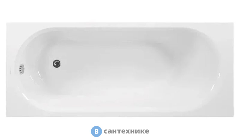Акриловая ванна Vagnerplast KASANDRA 175 (VPBA175KAS2X-04), без каркаса и сифона