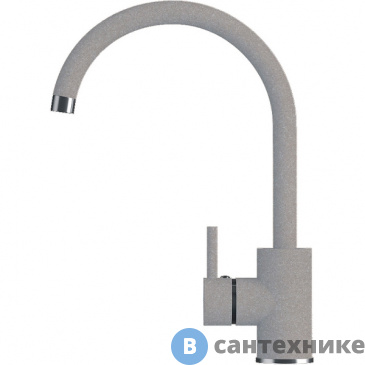 картинка Смеситель кухонный TOLERO Элара №701 серый (464063)