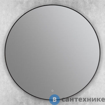 картинка Зеркало ART&MAX Sanremo Nero AM-San-1000-DS-F-Nero с подсветкой