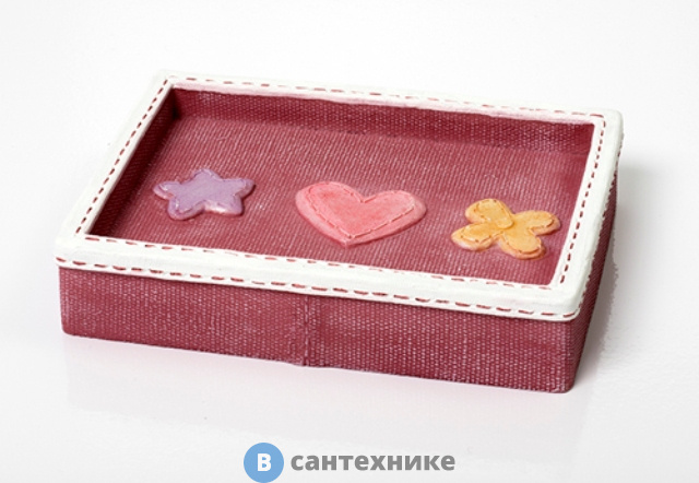 Мыльница WasserKRAFT Ammer K-6429 полирезин