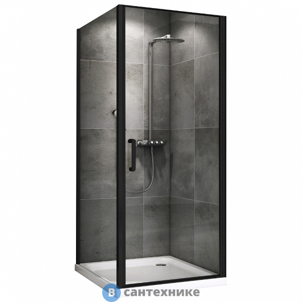 Душевой уголок ABBER Sonnenstrand AG04090B-S70B 90*70*195, без поддона