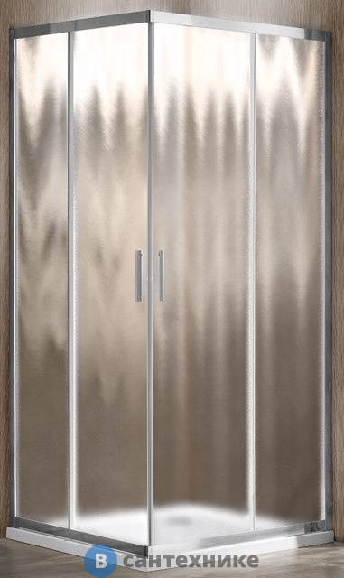 Душевой уголок Vincea Garda VSS-1G800CH, 800*800, хром, стекло шиншилла, без поддона