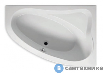 картинка Акриловая ванна Riho LYRA 170х110 L (B018001005/BA6400500000000), без каркаса и сифона